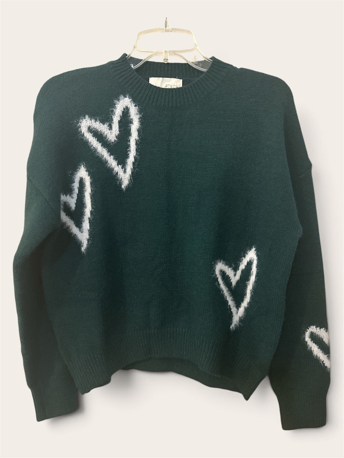 PINCH Long Sleeve Hunter Green Sweater Size M - Image 1