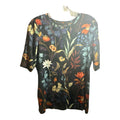 Chico's Women's Floral Top Size One - Image 1