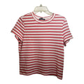 Sanctuary Women's Red and White Striped Knit Top Size Extra Small - Image 1