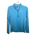 Nike Women’s Dry Fit Light Blue Quarter Zip Long Sleeve Women's Size Medium - Image 1