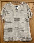 Talbots Women's Short Sleeve Blouse Size Small - Image 1